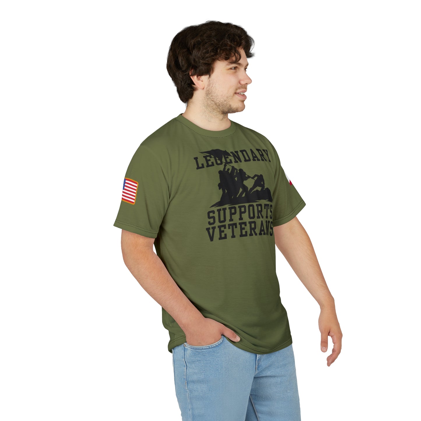 Legendary Supports Veterans T-Shirt