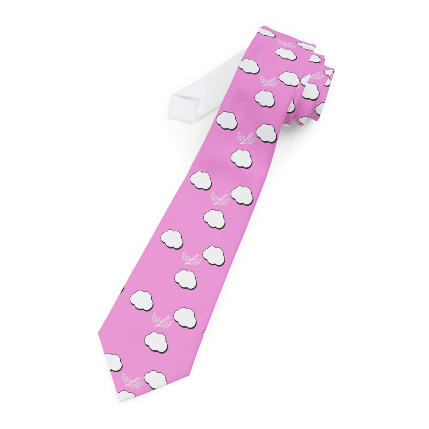 Legendary Clouds Tie Pink