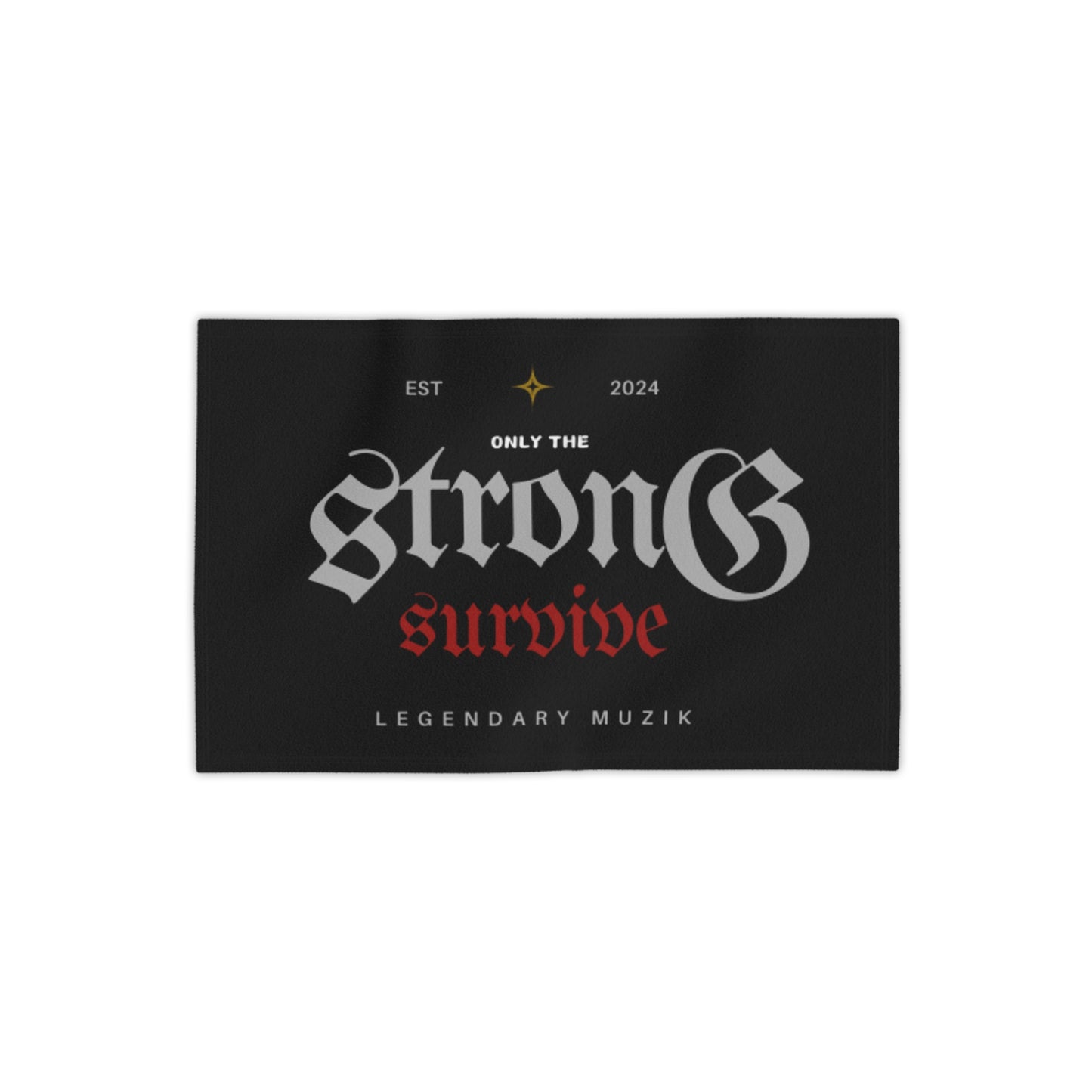 Only The Strong Beach Towel