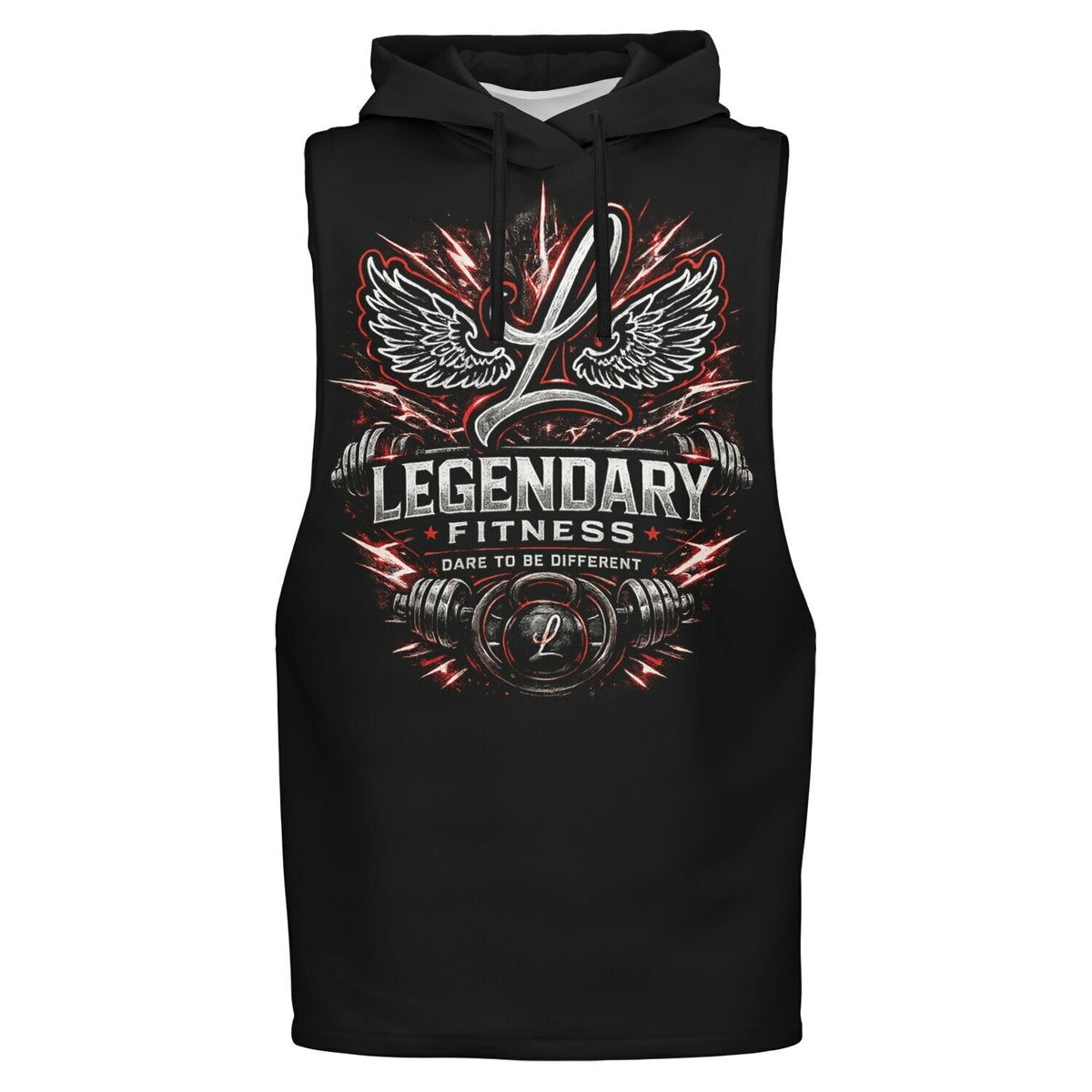 Guns Out Legendary Fitness Hoodie