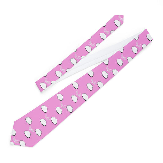 Legendary Clouds Tie Pink