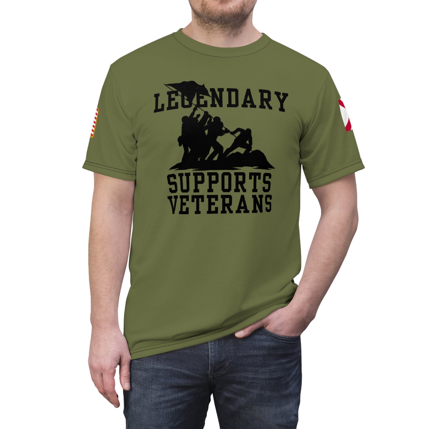 Legendary Supports Veterans T-Shirt