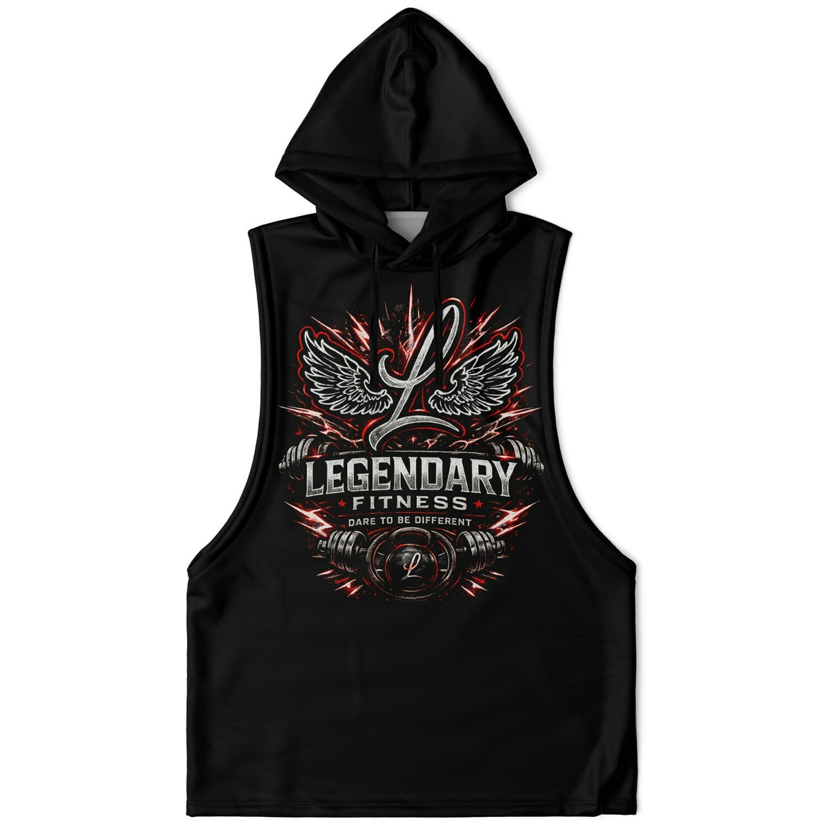 Guns Out Legendary Fitness Hoodie